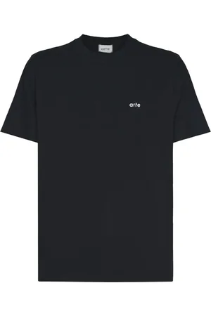 Arte Antwerp Tops, Heren, Zwart, M, T-shirts en Polos met Carnation Flower