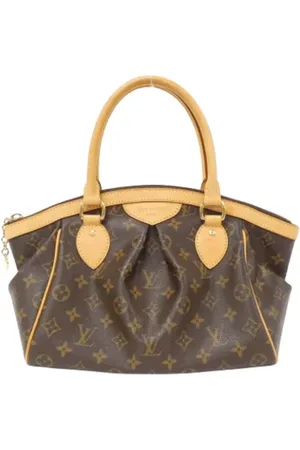 LOUIS VUITTON Pre-owned, Dames, Bruin, ONE Size, Tweedehands Canvas Louis Vuitton tassen