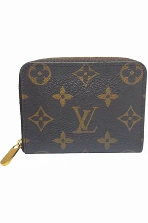 LOUIS VUITTON Pre-owned, unisex, Bruin, ONE Size, Pre-owned Canvas wallets