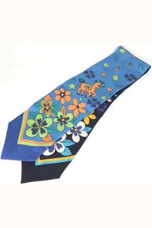 Gucci Pre-owned, Dames, Veelkleurig, ONE Size, Pre-owned Silk scarves