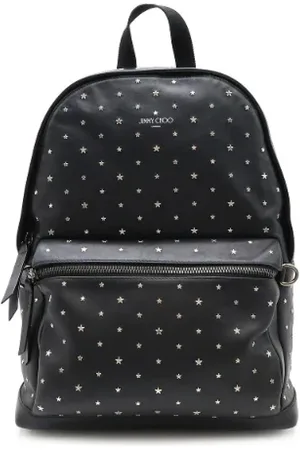 Jimmy Choo Pre-owned, Dames, Zwart, ONE Size, Leer, Pre-owned Leather backpacks