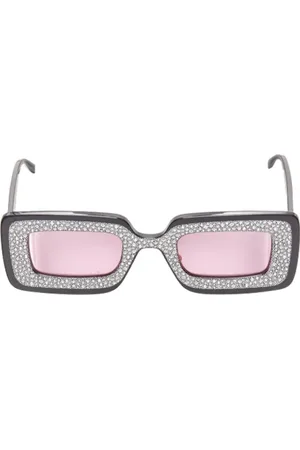 Gucci Pre-owned, Dames, Zwart, ONE Size, Pre-owned Acetate sunglasses