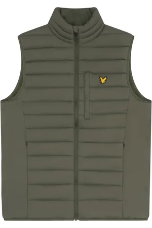 Lyle & Scott Jassen, Heren, Groen, 2Xl, Jassen Stretch Lichtgewicht Gewatteerd Gilet