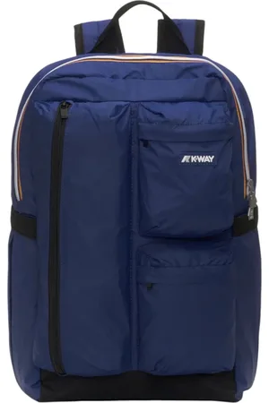 K-Way Tassen, Heren, Blauw, ONE Size, Blauwe Rugzak Ambert