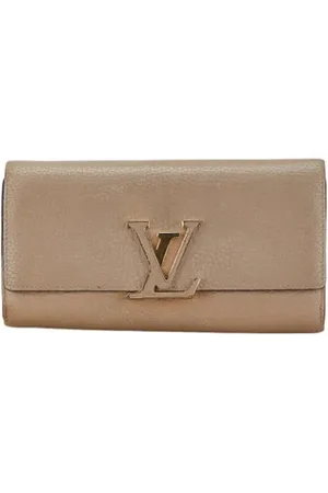 LOUIS VUITTON Pre-owned, Dames, , ONE Size, Leer, Tweedehands leren portemonnees