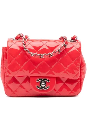 CHANEL Pre-owned, Dames, Rood, ONE Size, Leer, Pre-owned Leather crossbody-bags