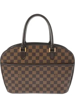 LOUIS VUITTON Pre-owned, Dames, Bruin, ONE Size, Tweedehands Canvas Louis Vuitton tassen