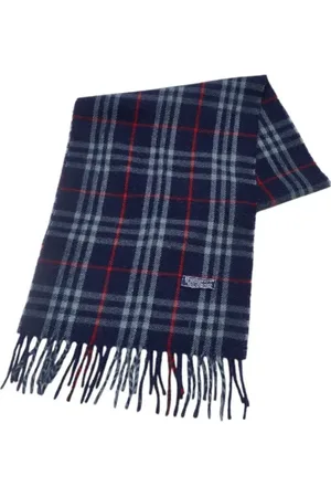 Burberry Pre-owned, Dames, Veelkleurig, ONE Size, Wol, Pre-owned Wool scarves