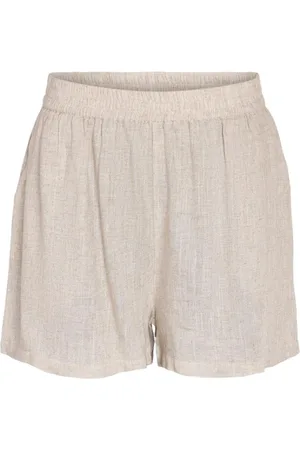 Noisy May Korte broeken, Dames, , XS, Elegante Geweven High Waist Shorts
