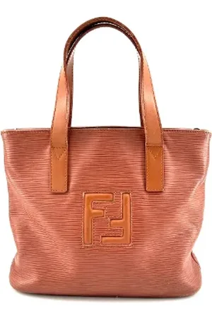 Fendi Pre-owned, Dames, Roze, ONE Size, Pre-owned Leather fendi-bags