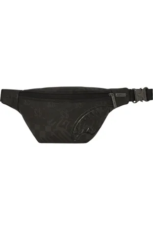 Sprayground Tassen, Heren, Zwart, ONE Size, Check Crossbody Tas in Zwart