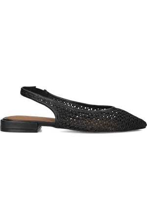Blasz Schoenen, Dames, Zwart, 42 EU, Leer, Elegante Slingback Schoenen voor Dames