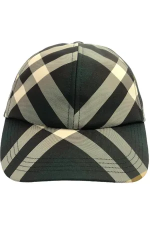 Burberry Pre-owned, Dames, Veelkleurig, ONE Size, Nylon, Pre-owned Fabric hats