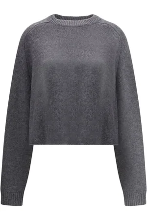 Lisa Yang Truien, Dames, Grijs, S, Moderne Ribtrui