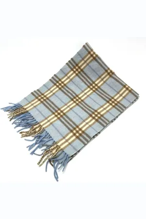 Burberry Pre-owned, Dames, Veelkleurig, ONE Size, Kasjmier, Pre-owned Cashmere scarves
