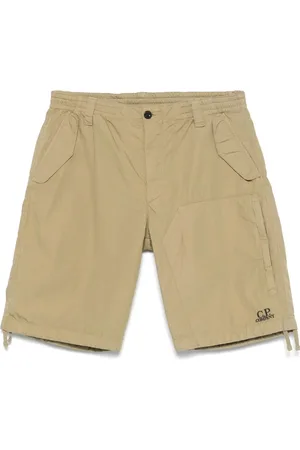 C.P. Company Korte broeken, Heren, Groen, M, Groene Shorts voor Mannen