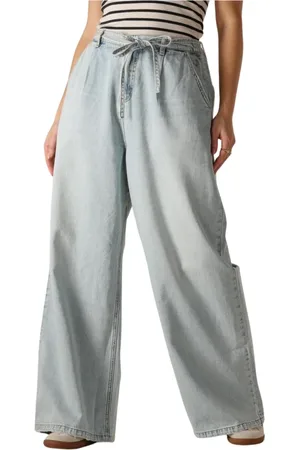 Circle Of Trust Jeans, Dames, Blauw, M, Kenzi Wide Leg Jeans