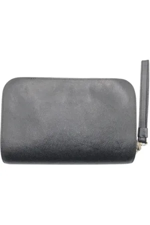 LOUIS VUITTON Pre-owned, Dames, Zwart, ONE Size, Leer, Tweedehands leren Louis Vuitton tassen