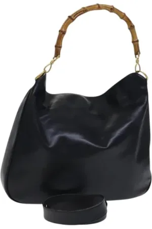 Gucci Pre-owned, Dames, Zwart, ONE Size, Leer, Pre-owned Leather gucci-bags