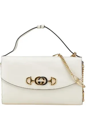 Gucci Pre-owned, Dames, Wit, ONE Size, Leer, Pre-owned Leather gucci-bags