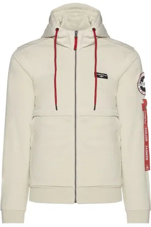 Aeronautica Militare Sweatshirts & Hoodies, Heren, , L, Nylon, Antarctica Nylon Details Luchtmacht Sweater