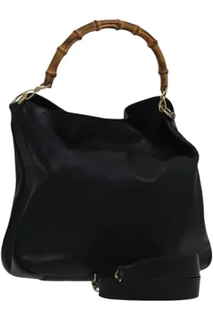 Gucci Pre-owned, Dames, Zwart, ONE Size, Leer, Tweedehands leren handtassen