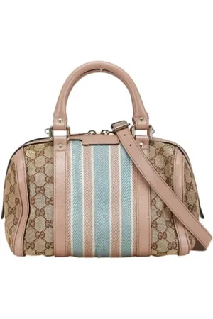 Gucci Pre-owned, Dames, , ONE Size, Leer, Pre-owned Canvas gucci-bags