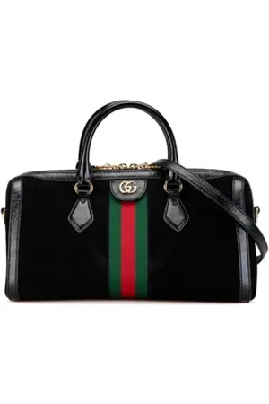 Gucci Pre-owned, Dames, Zwart, ONE Size, Leer, Pre-owned Leather gucci-bags