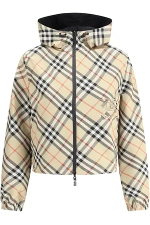 Burberry Jassen, Dames, , S, Omkeerbare capuchonjas