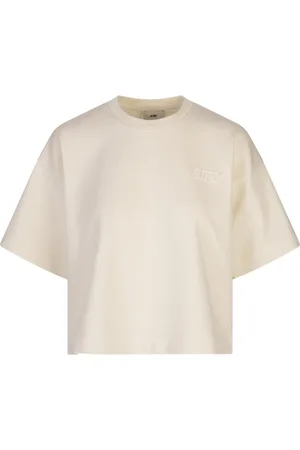 Autry Tops, Dames, Wit, S, Katoen, Wit Katoenen Dameskleding