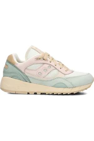 Saucony Schoenen, Dames, Veelkleurig, 41 EU, Suède, Shadow 6000 Dames Sneakers