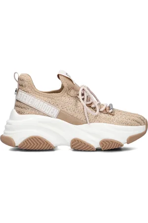 Steve Madden Schoenen, Dames, Bruin, 40 EU, Kleurrijke Chunky Sole Sneakers