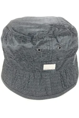 Fendi Pre-owned, Dames, Zwart, ONE Size, Pre-owned Fabric hats