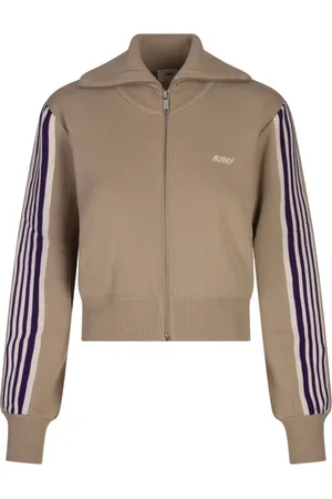 Autry Truien, Dames, Bruin, M, Bruin Viscose Polyamide Dameskleding