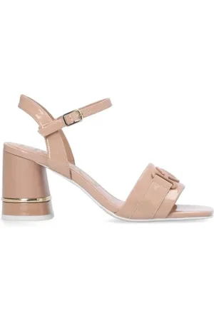 Liu Jo Schoenen, Dames, Roze, 38 EU, Nude Patent Sandal