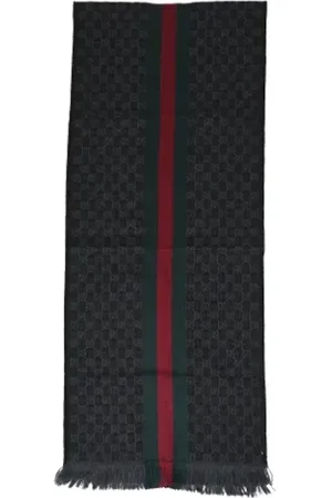 Gucci Pre-owned, Dames, Veelkleurig, ONE Size, Wol, Pre-owned Wool scarves