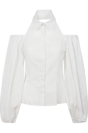 MVP Wardrobe Blouses & Shirts, Dames, Wit, XS, Katoen, Optisch Wit Modern Fit Overhemd