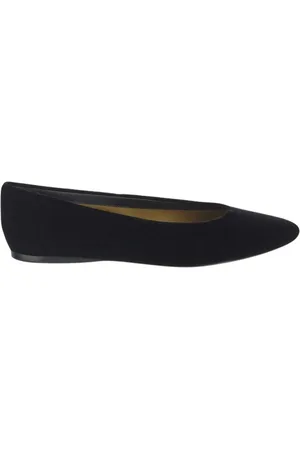 Saint Laurent Schoenen, Dames, Zwart, 39 EU, Minimalistische Gio Pointed Ballerina
