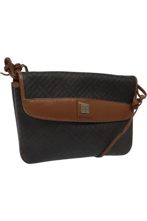 Givenchy Pre-owned, Dames, Zwart, ONE Size, Leer, Tweedehands leren schoudertassen
