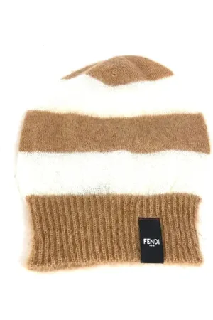 Fendi Pre-owned, Dames, Bruin, ONE Size, Pre-owned Silk hats