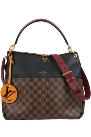 LOUIS VUITTON Pre-owned, Dames, Bruin, ONE Size, Tweedehands leren handtassen