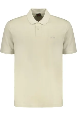 HUGO BOSS Tops, Heren, , M, Katoen, Katoenen Poloshirt met Borduurwerk