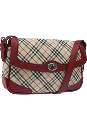 Burberry Pre-owned, Dames, , ONE Size, Pre-owned Canvas crossbody-bags