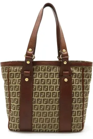 Fendi Pre-owned, Dames, , ONE Size, Pre-owned Canvas fendi-bags