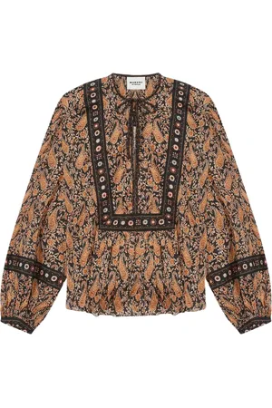 Isabel Marant Blouses & Shirts, Dames, Veelkleurig, S, Katoen, Katoenen Top