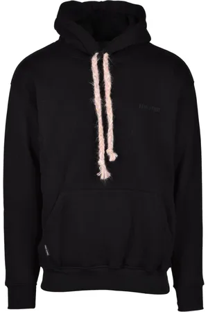 Family First Sweatshirts & Hoodies, Heren, Zwart, L, Katoen, Sweatshirts Hoodies