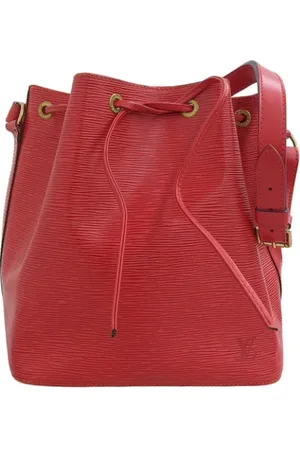 LOUIS VUITTON Pre-owned, Dames, Rood, ONE Size, Leer, Tweedehands leren Louis Vuitton tassen