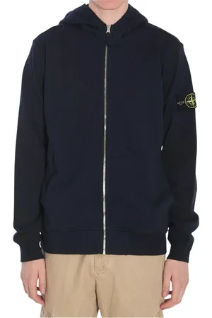 Stone Island Sweatshirts & Hoodies, Heren, Zwart, 2Xl, Casual Hoodie Sweatshirt