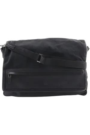 Gucci Pre-owned, Heren, Zwart, ONE Size, Nylon, Pre-owned Canvas gucci-bags