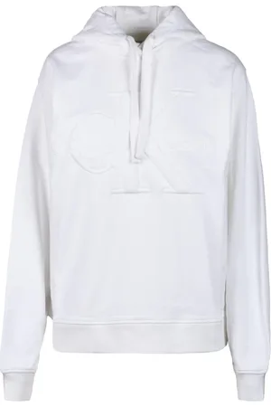 Calvin Klein Sweatshirts & Hoodies, Dames, Wit, XL, Katoen, Sweatshirts Hoodies